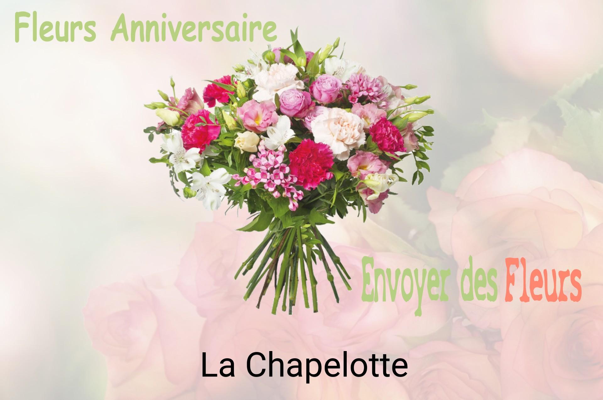 Bouquet de fleurs d’anniversaire livré à La Chapelotte