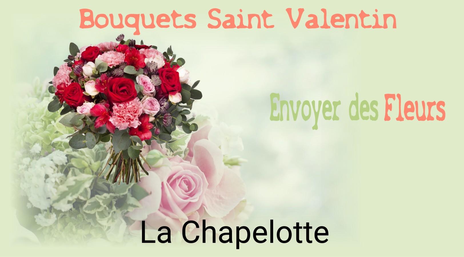 Roses de Saint-Valentin livrées à La Chapelotte